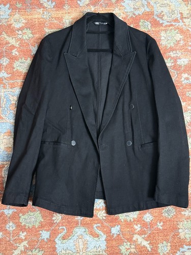 Zara men black jacket - men's,
